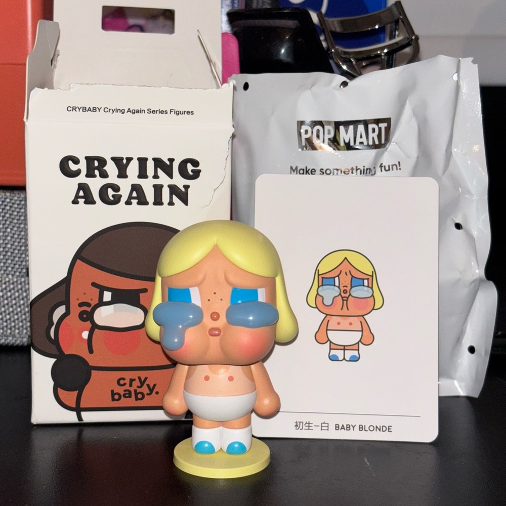 Crybaby Crying Again Baby Blonde